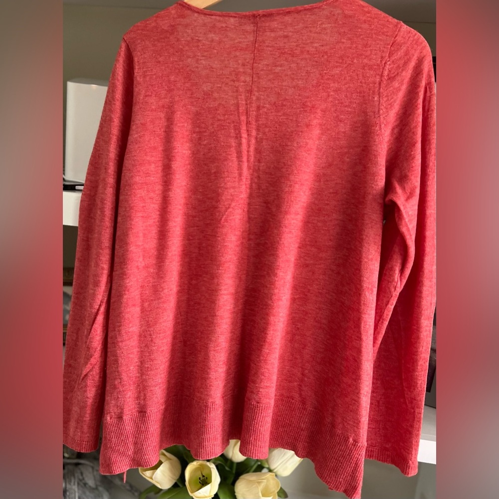 Eileen Fisher lightweight merino wool sweater sz PL - Picture 3 of 7